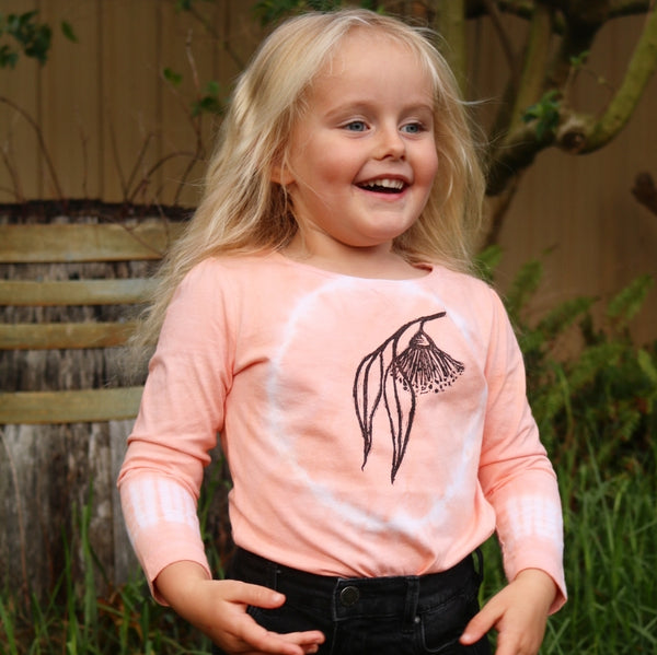 Long Sleeve Tshirt (stamps, palms , hand painted designs and screen prints)