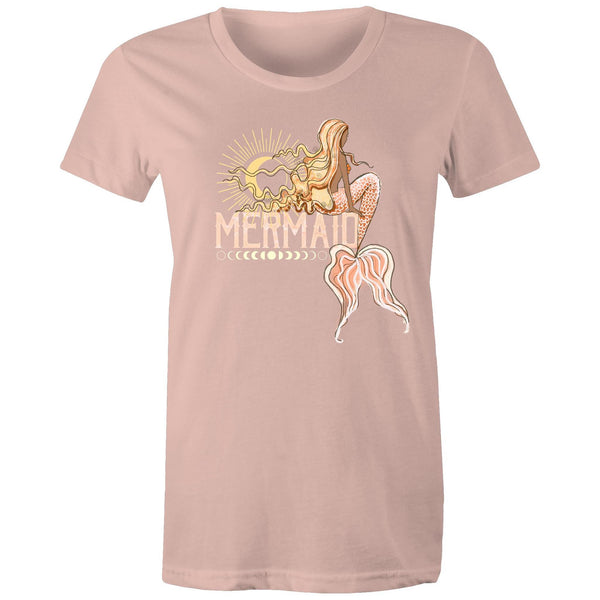 Mermaid Dreams (warm) lots of colours- Women's Maple Tee