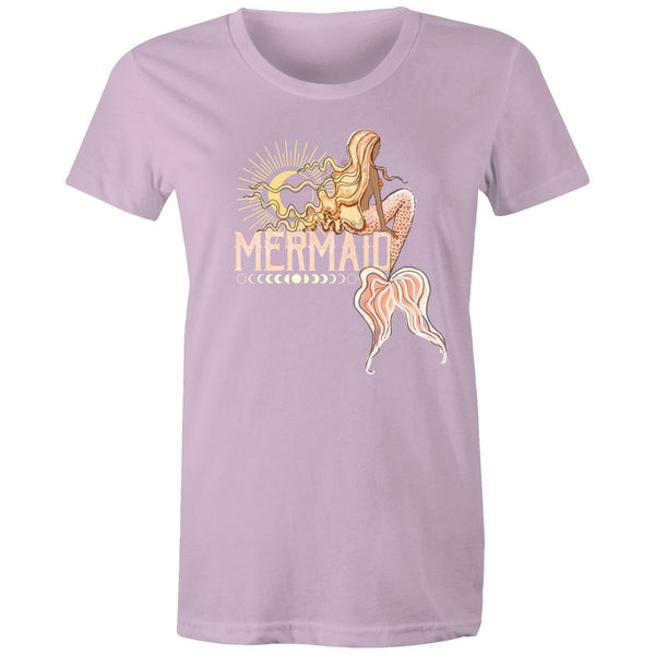 Mermaid Dreams (warm) lots of colours- Women's Maple Tee