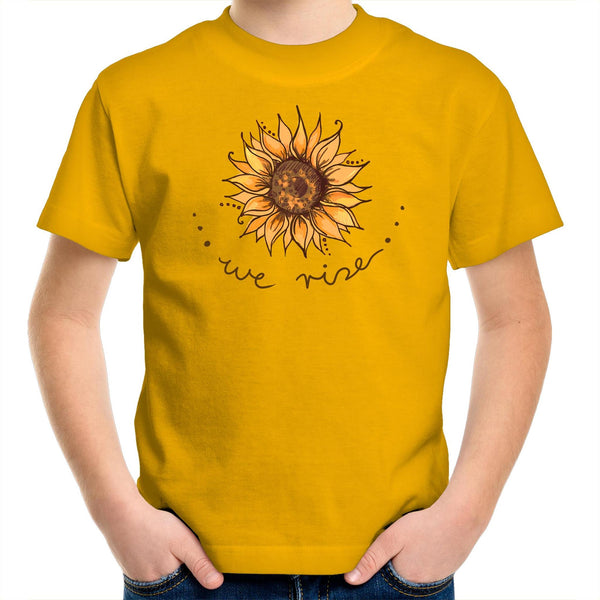 We Rise - kids T-shirt (printed version)
