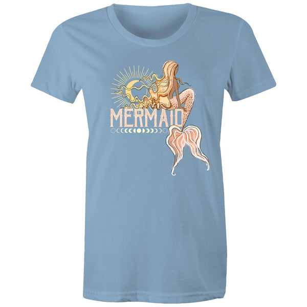 Mermaid Dreams (warm) lots of colours- Women's Maple Tee