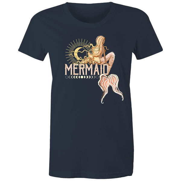 Mermaid Dreams (warm) lots of colours- Women's Maple Tee