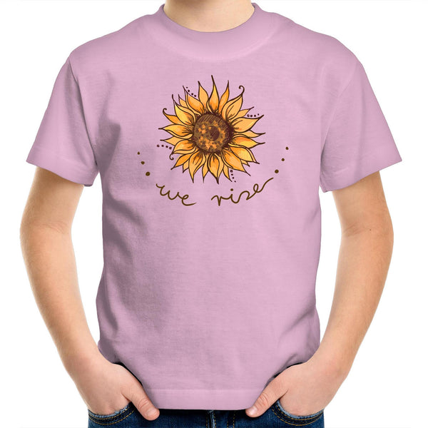 We Rise - kids T-shirt (printed version)
